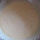 Для бисквита взбить желтки 5 минут,постепенно добавляя сахар.