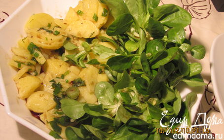 Рецепт Австрийский картофельный салат (Kartoffelnsalat)
