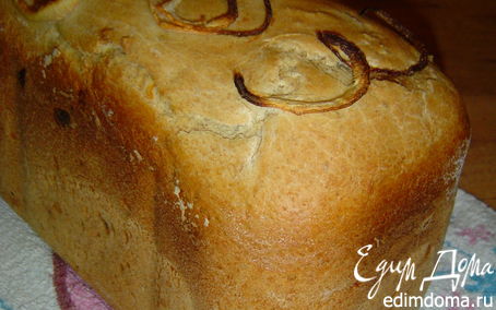 Рецепт Хлеб с сыром, луком и чесноком в хлебопечке