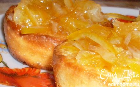 Рецепт Творожники из духовки с ароматным апельсиновым вареньем