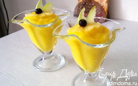 Рецепт Мангово-ананасовый смузи