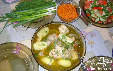 Рецепт Бозартма куриная (Азербайджанская кухня)