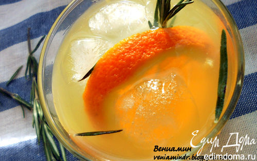 Рецепт Апельсиново-лаймовый лимонад с розмарином
