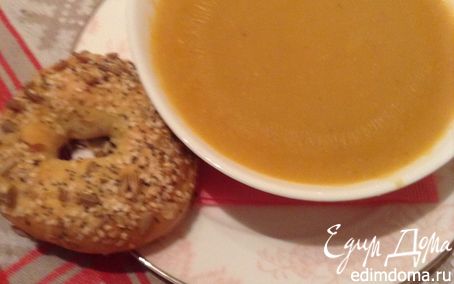 Рецепт Чорба и симит (чечевичный суп с бубликами), или обед по-турецки в хлебопечке
