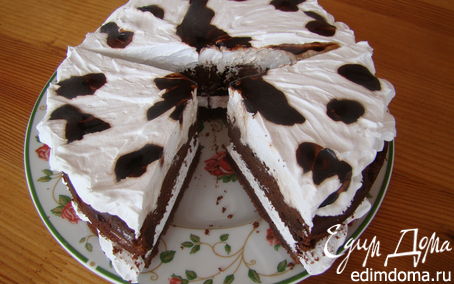 Рецепт Шоколадный торт "Далматинец"