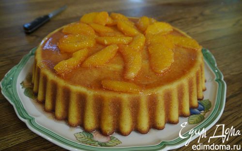 Рецепт Апельсиновый пирог с кампари