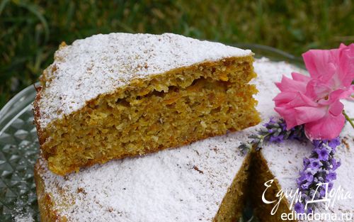 Рецепт Морковный пирог с лимоном и лесными орехами