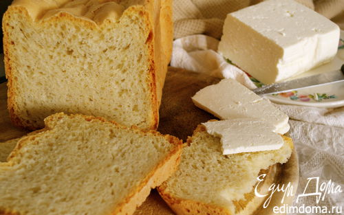 Рецепт Белый хлеб "Горный" (Pane di montagna) в хлебопечке