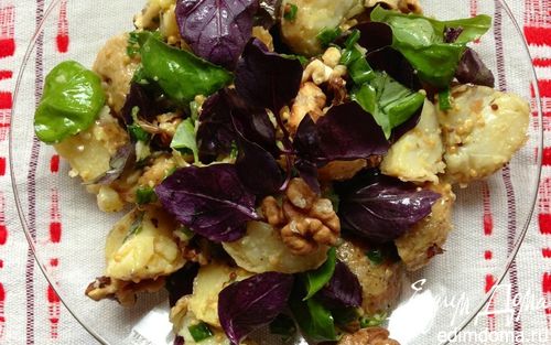 Простой картофельный салат с базиликом, рецепт — Вкусо.ру в 2019 году Простой картофельный салат с базиликом, рецепт — Вкусо.ру в 2019 году