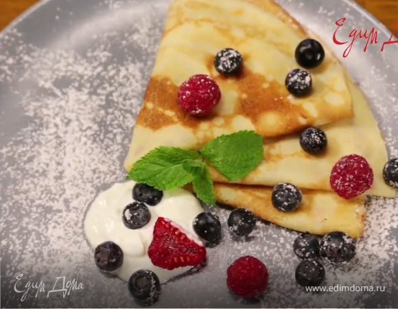 Как приготовить тонкие блинчики