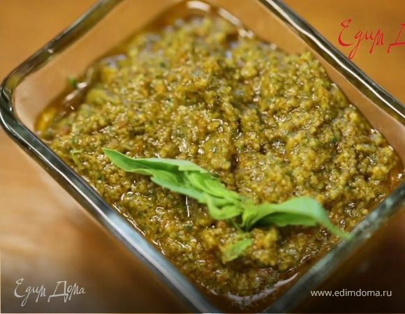 Как готовить красный песто