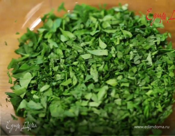 Как нашинковать зелень
