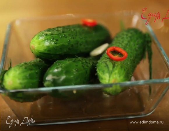 Готовим малосольные огурцы