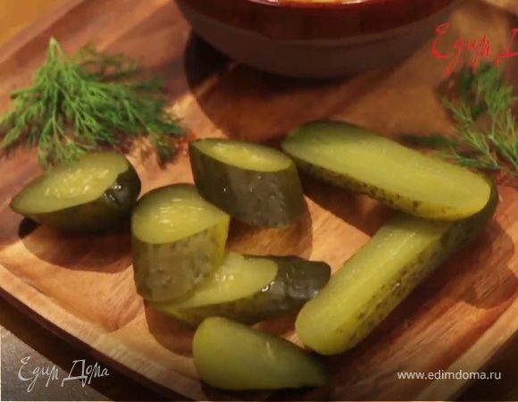 Солим огурцы