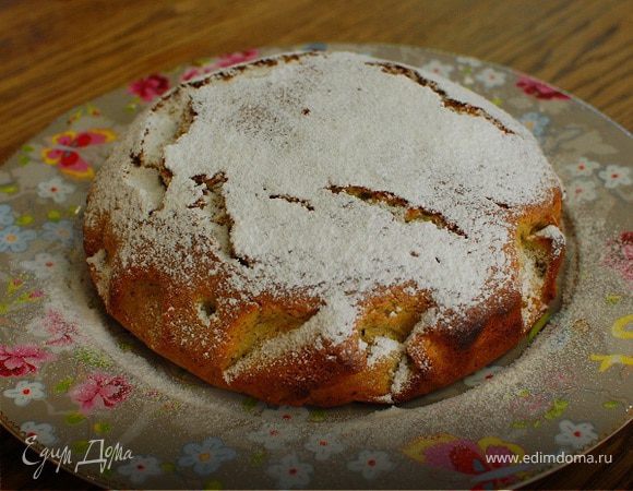 Фисташковый пирог на йогурте 