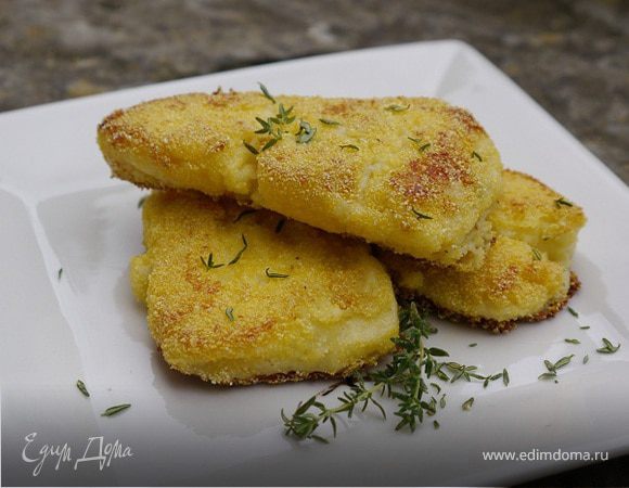 Картофельные треугольнички с тимьяном 