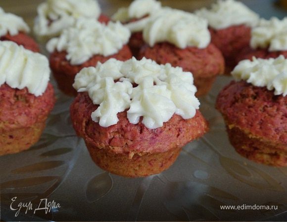 Свекольные маффины 