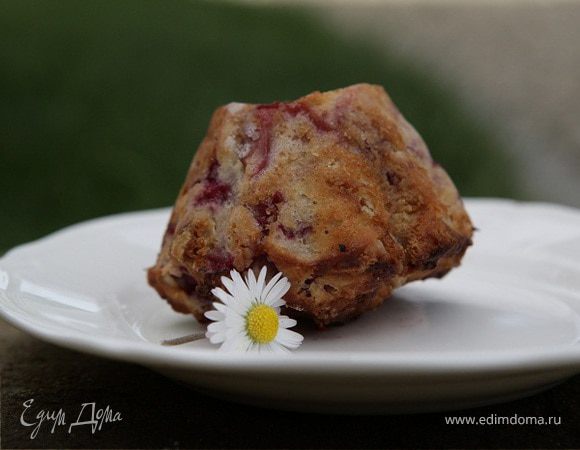 Маффины со свежими ягодами 