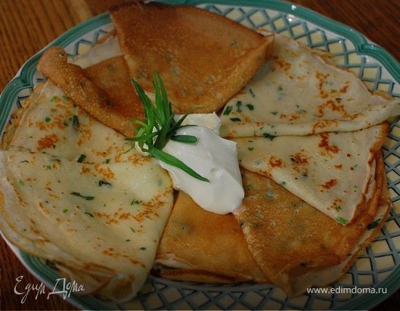 Тархунные блинчики