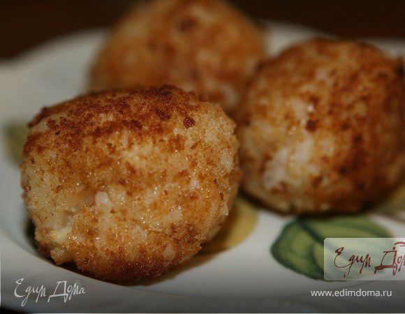 Рисовые шарики с моцареллой