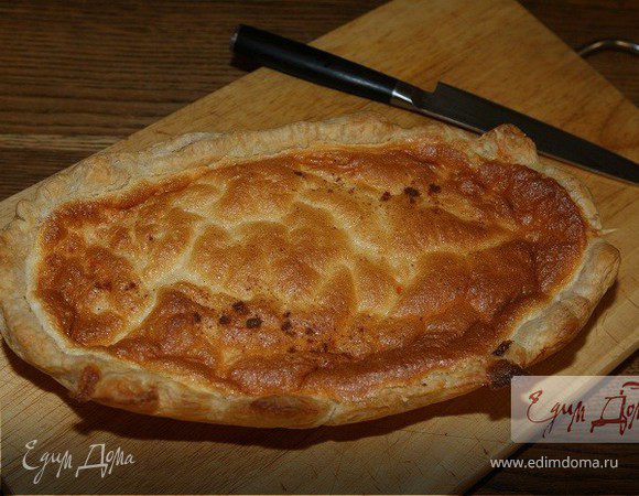 Сырный пирог с мускатным орехом