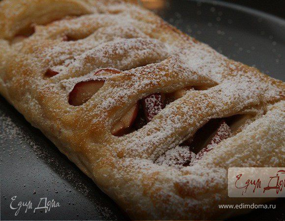 Быстрый яблочный штрудель