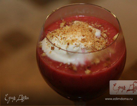 Сливовый коктейль с мороженым