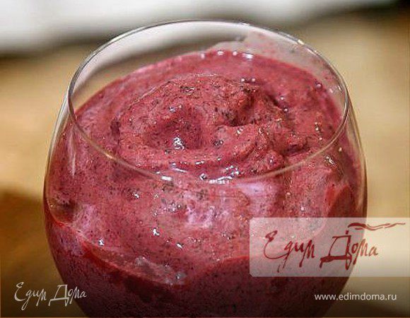 Коктейль "Черное и синее"