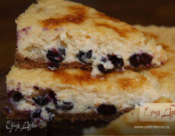 Чизкейк с голубикой