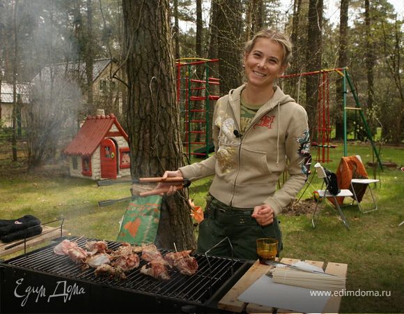 Кролик на гриле