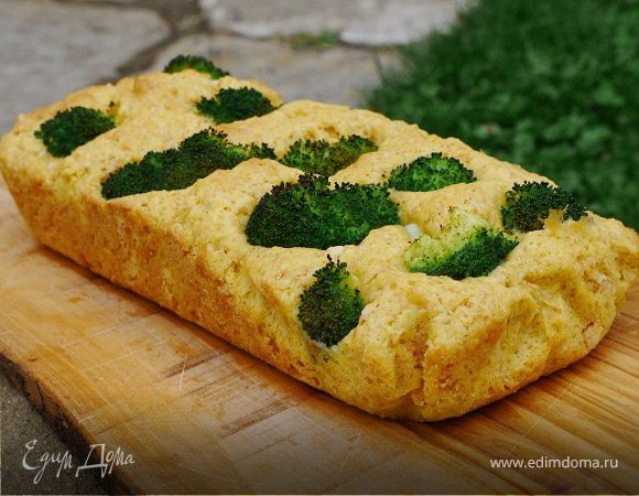 Пирог с брокколи 