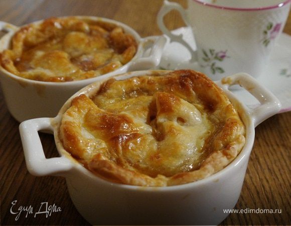 Мини-пирожки с яблоками 