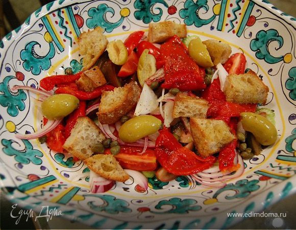 Итальянский хлебный салат 