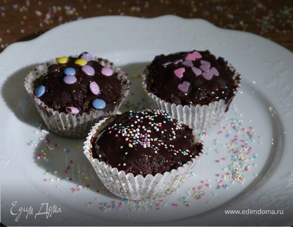 Новогодние капкейки 