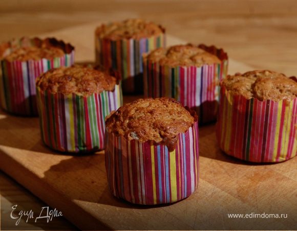 Маффины с грушами 