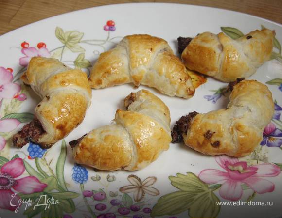 Мини-круассаны с оливками