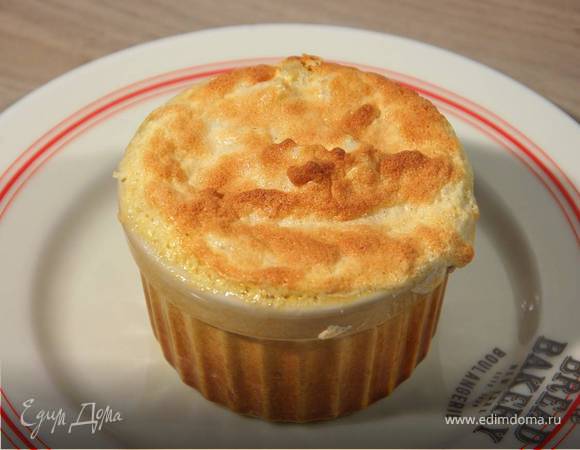 Кокосовое суфле с ананасом 