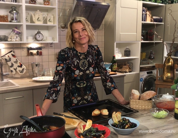 #сладкоесолёное №21 | Юлия Высоцкая — Мидии в соусе провансаль с гренками