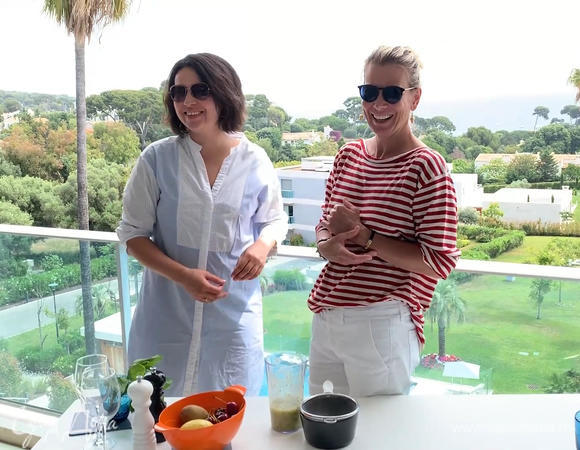 Рецепт французского салата с дыней и коктейля «Верди» от Юлии Высоцкой | #сладкоесолёное №44