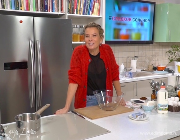 Рецепт горячего шоколадного пудинга с нотками цитруса от Юлии Высоцкой | #сладкоесолёное №64