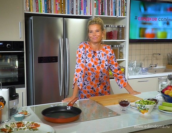 Брюссельская капуста с каштанами, запеченная под сыром бри, от Юлии Высоцкой | #сладкоесолёное №95