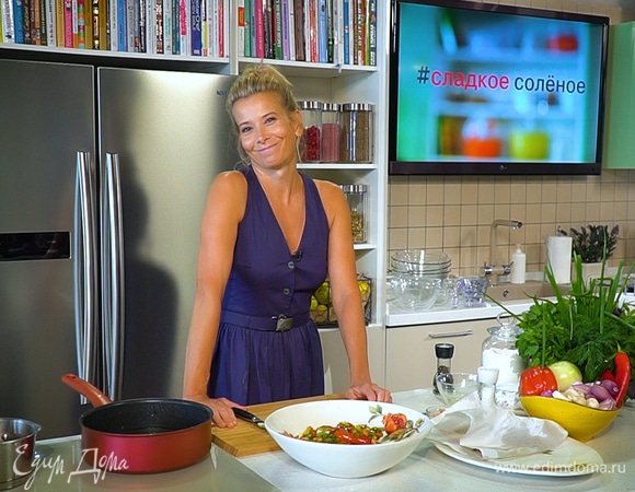 Куриные «наггетсы» с ананасами и азиатским соусом от Юлии Высоцкой | #сладкоесолёное №96