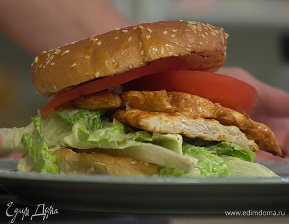 Бургер а-ля «Цезарь»