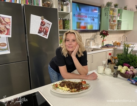 Говяжья печень с картофельным пюре | #сладкоесолёное №163