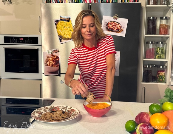 Домашняя пита с овощной замазкой | #сладкоесолёное №215