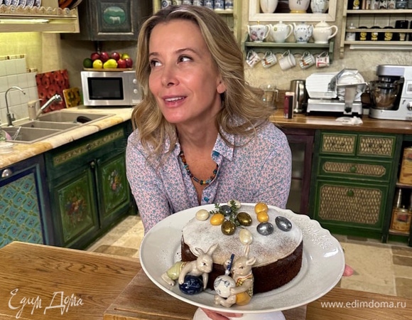 Пасхальный пирог Симнел | #сладкоесолёное №239