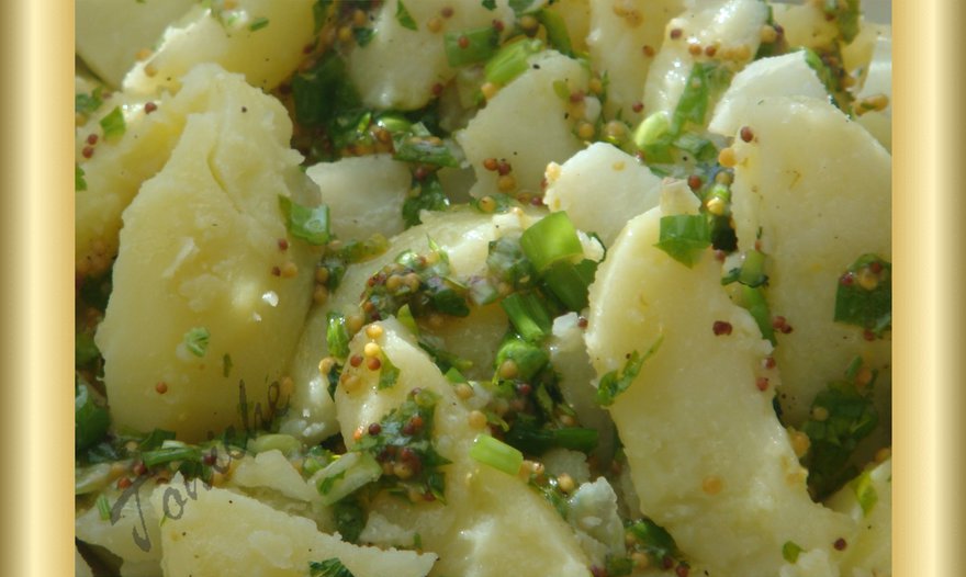 Горчичный картофель