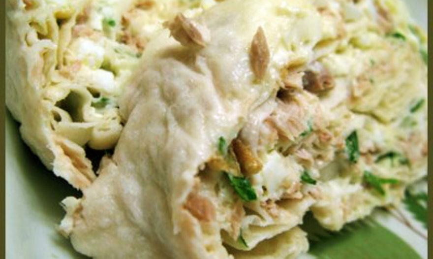 Нежный рулет с тунцом