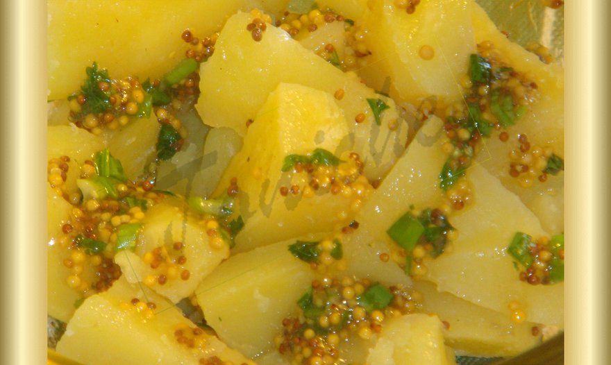 Горчичный картофель