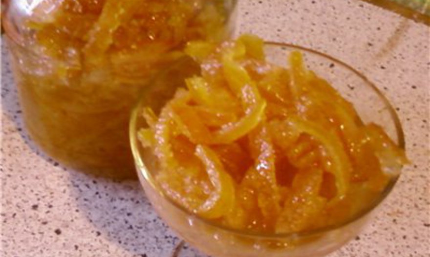 Варенье из апельсиновых и мандариновых корочек   